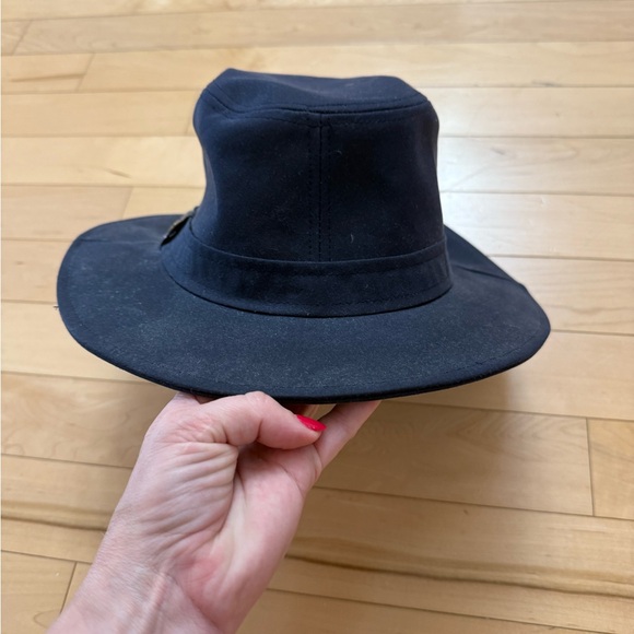 Barbour navy Women's Wide-Brim Hat - Picture 1 of 5